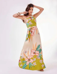 Lis Floral Long Dress