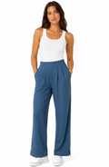Pull On Pleated Wide Leg 30"ins