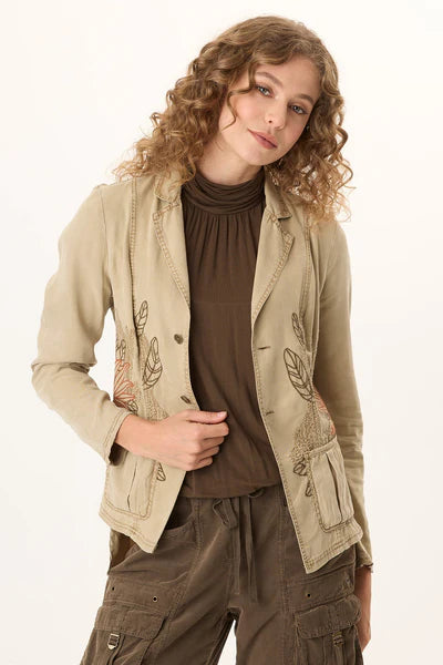 Embroidered Danski Blazer