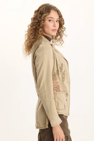 Embroidered Danski Blazer