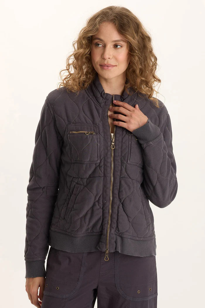 Osment Quilted Bomber Jacket