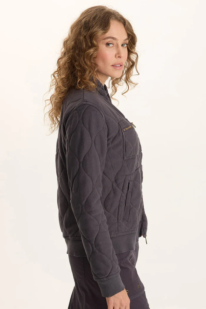 Osment Quilted Bomber Jacket