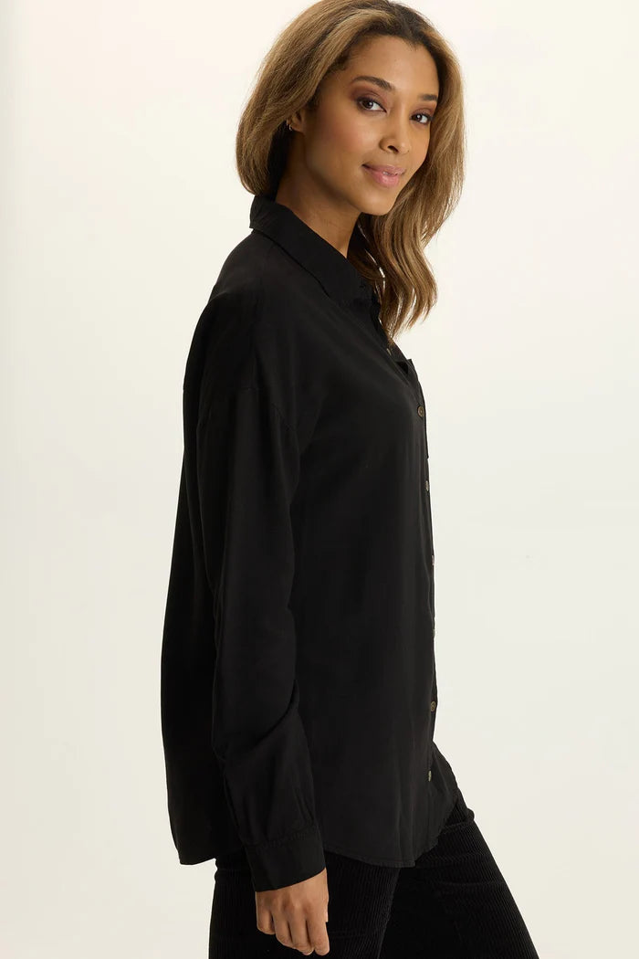 Dusten Button-Up Blouse