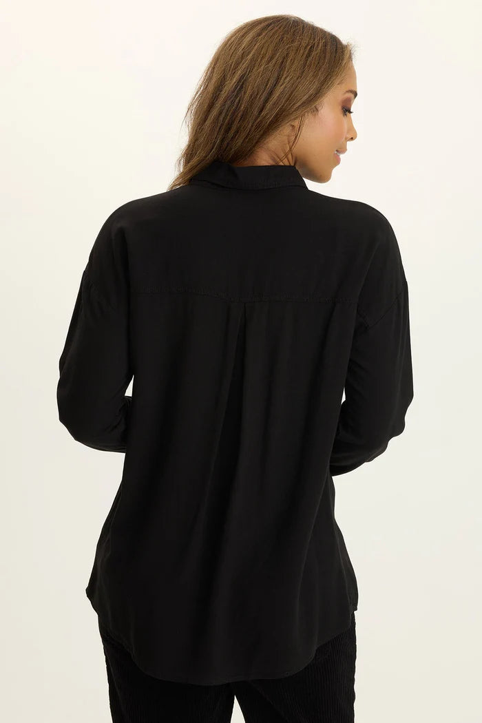 Dusten Button-Up Blouse