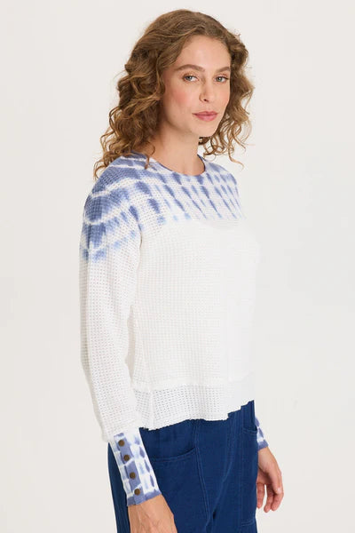Kelsoe Tie-Dye Long Sleeve Top