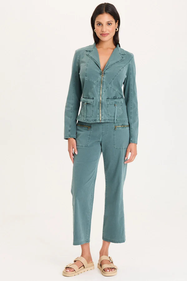 Riddell Twill Zip Up Jacket