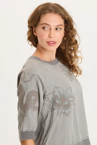 Embroidered Linton Top