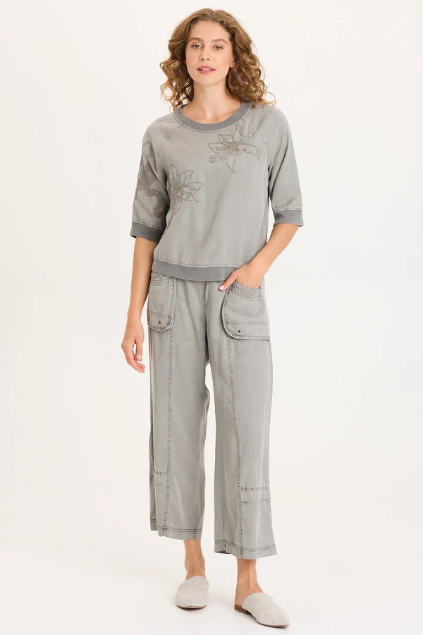 Embroidered Linton Top