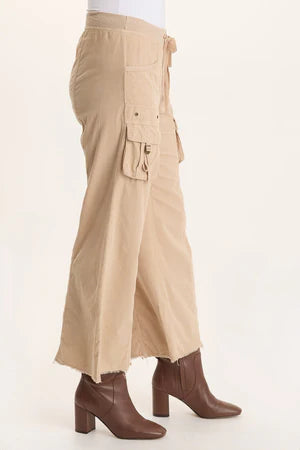 Heta  Wide Leg Corduroy Pant (more colors)