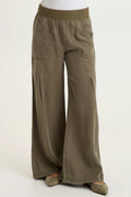 Dacia Pleated Wide Leg Pant
