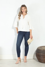 Load image into Gallery viewer, 3/4 Bell Sleeve Blouse
