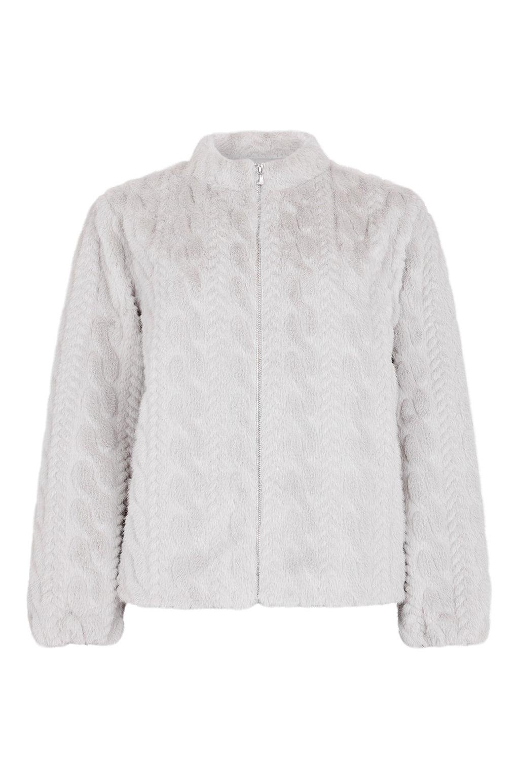 Faux Fur Patterned Jacket