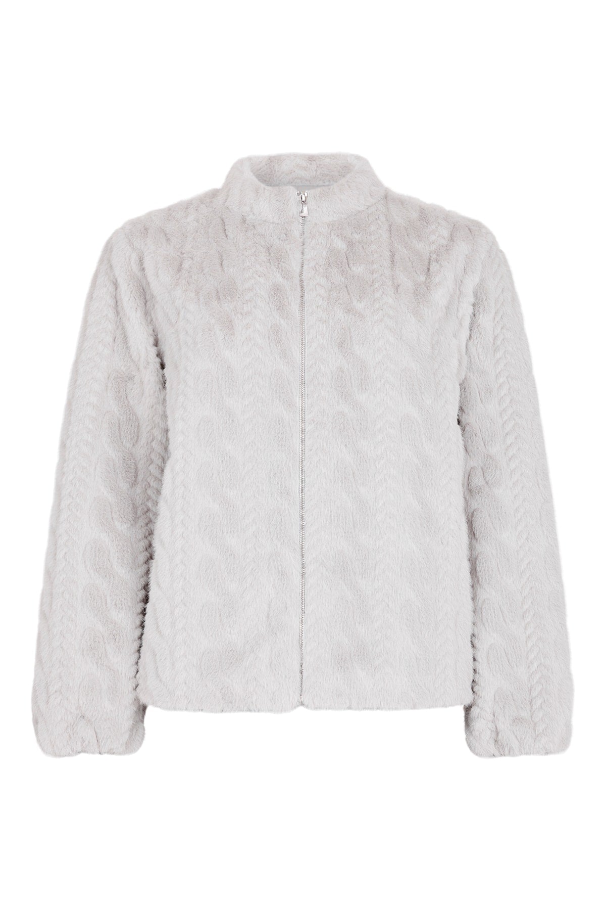 Faux Fur Patterned Jacket
