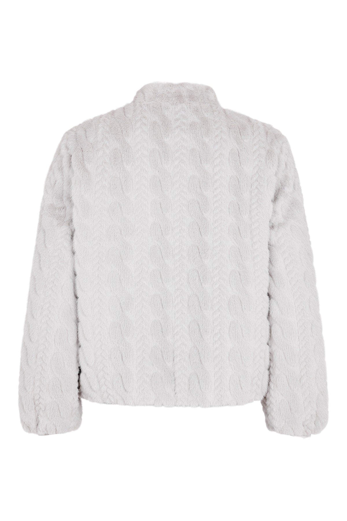 Faux Fur Patterned Jacket