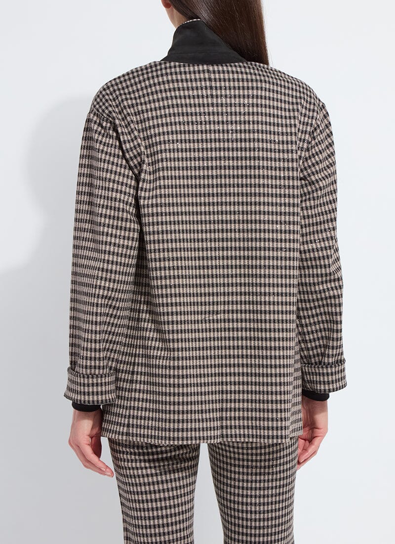 Colleen Metallic Relaxed Blazer