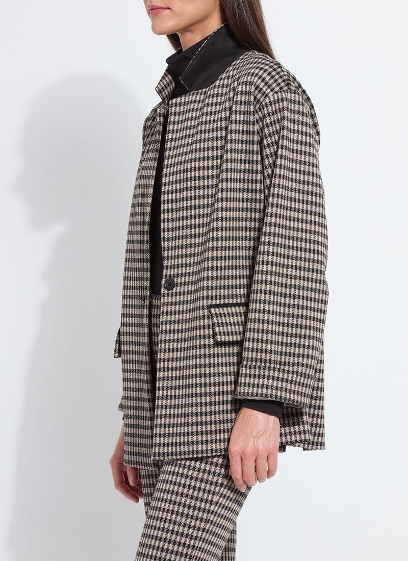 Colleen Metallic Relaxed Blazer