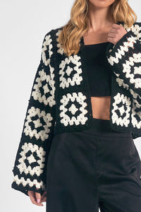 Crochet Sweater Cardigan