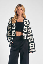 Load image into Gallery viewer, Crochet Sweater Cardigan
