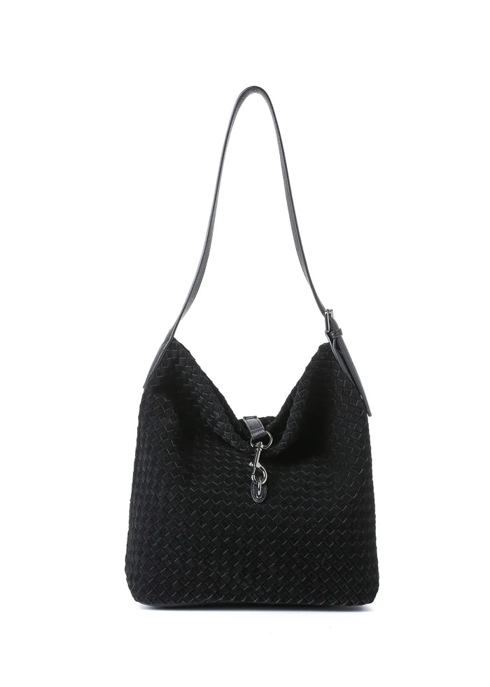 Sandy Woven Shoulder Bag