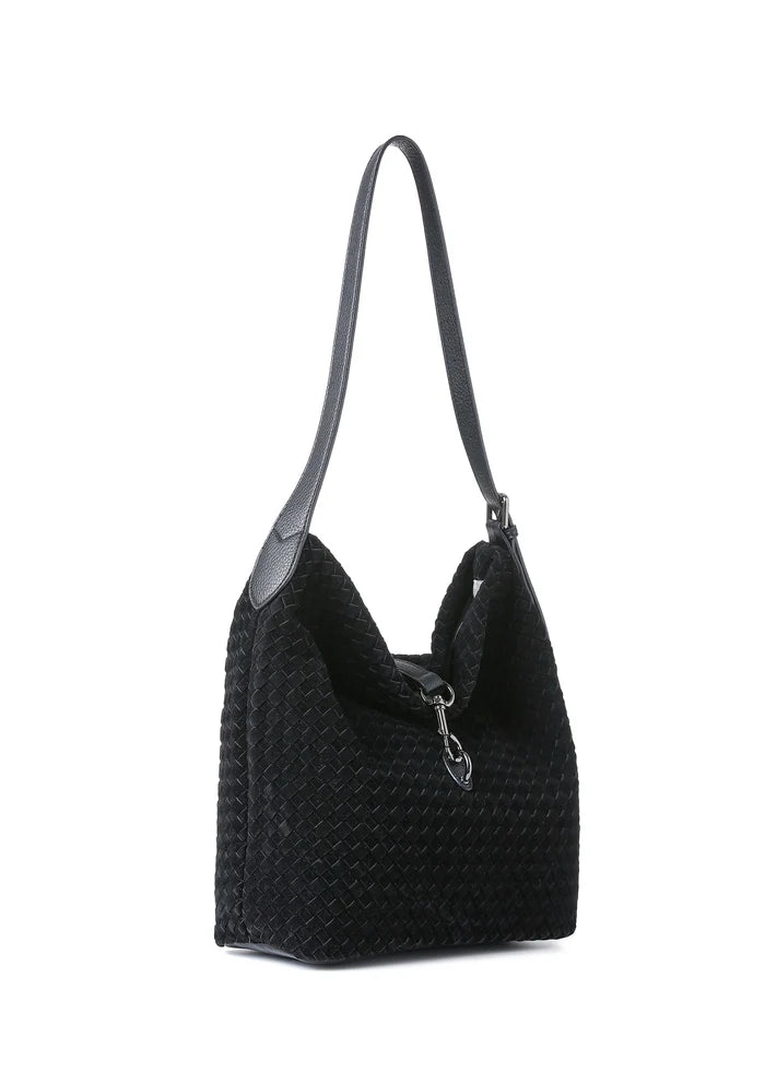 Sandy Woven Shoulder Bag