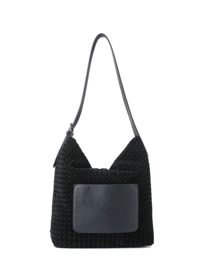 Sandy Woven Shoulder Bag