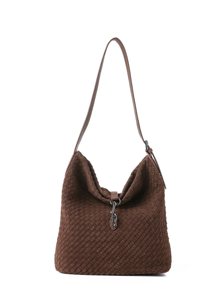 Sandy Woven Shoulder Bag