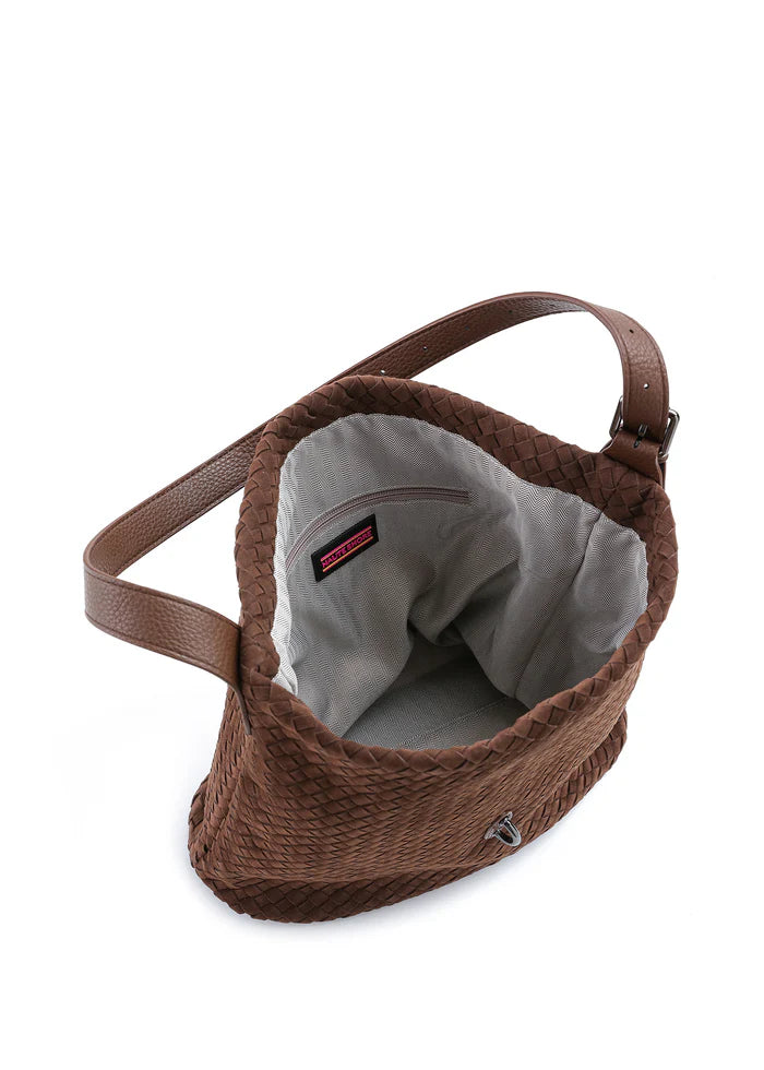 Sandy Woven Shoulder Bag