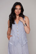 Linen Julia Vest