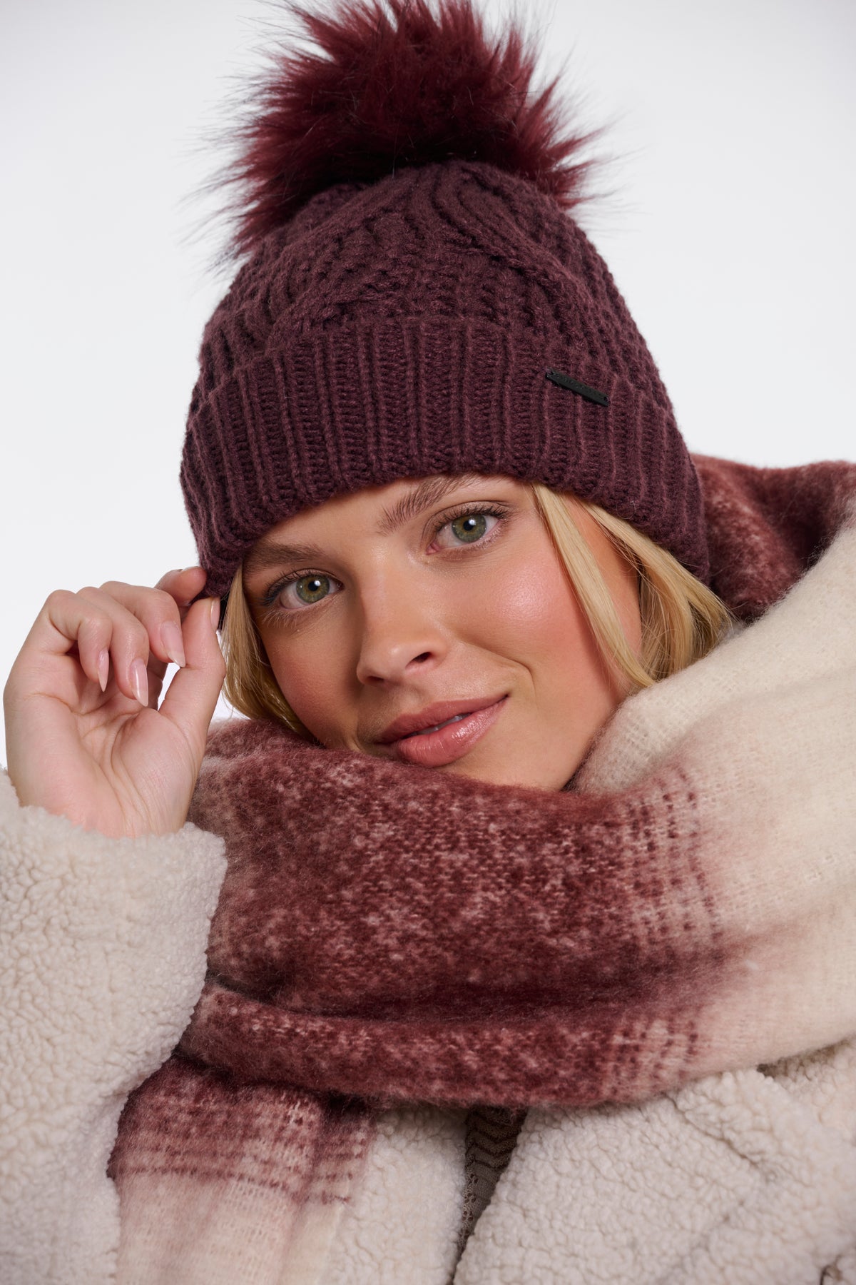 AAF Beanie w/Removable Pompom