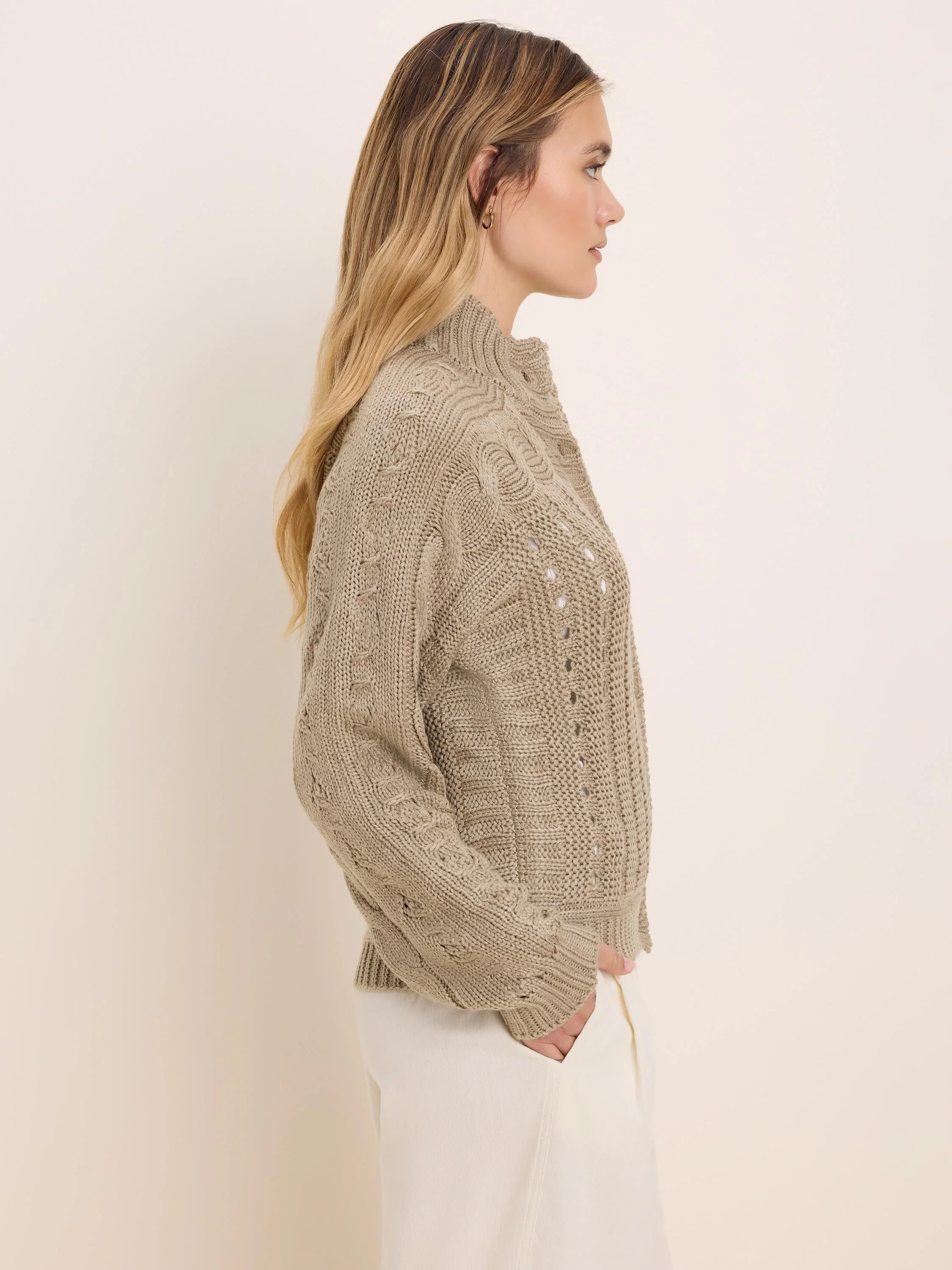 Cable Knit Cardigan