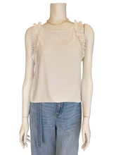 Load image into Gallery viewer, Black Ruffle Strap Blouse (more colors)

