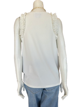 Load image into Gallery viewer, Black Ruffle Strap Blouse (more colors)
