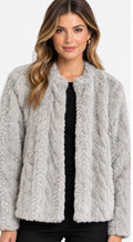 Faux Fur Patterned Jacket