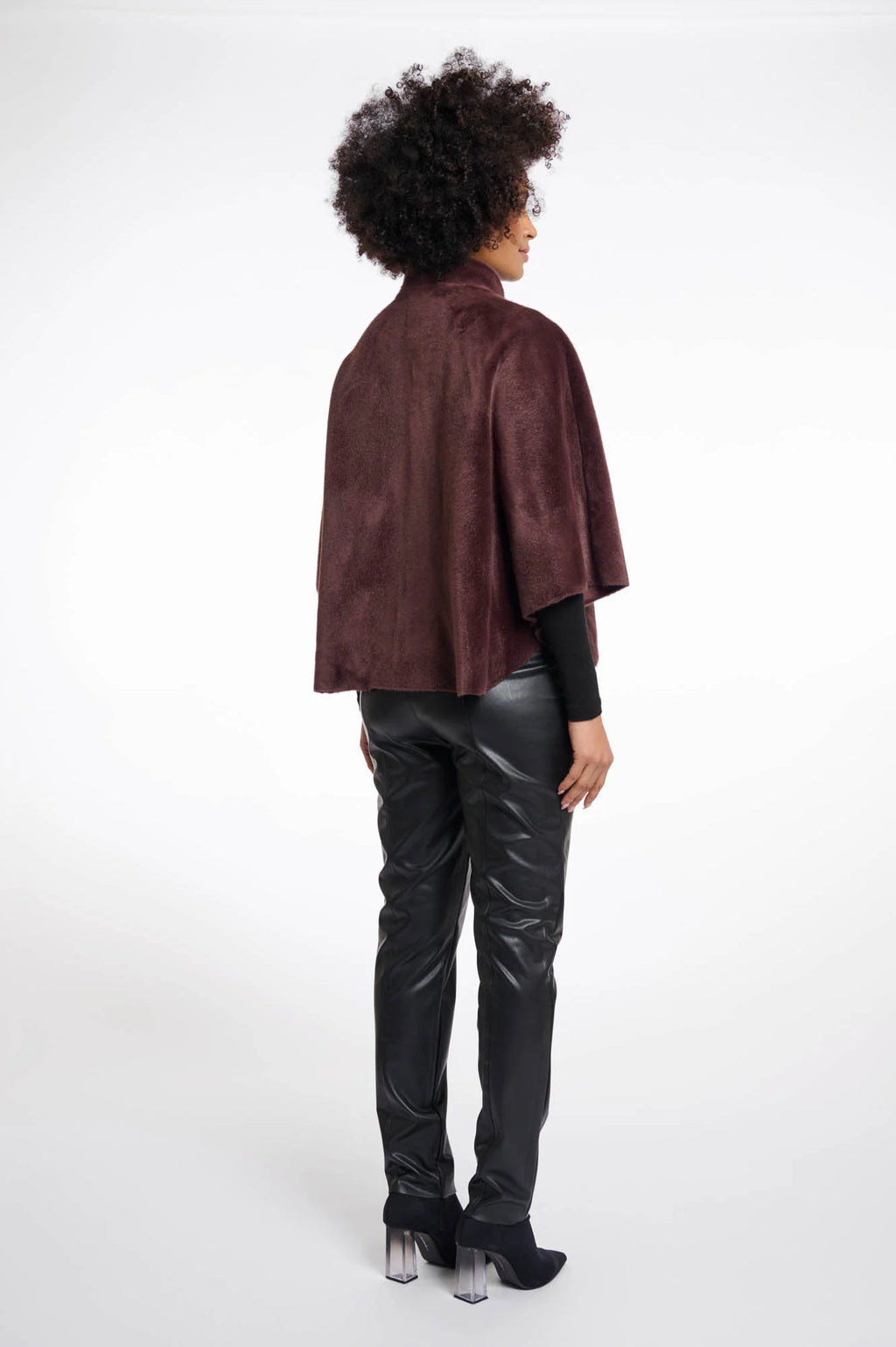 Dewi Faux Fur Cape (more colors)