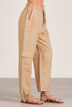 Load image into Gallery viewer, Cargo Pant with Tie Bottoms
