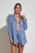 Load image into Gallery viewer, Eyelet Coverup Buttondown
