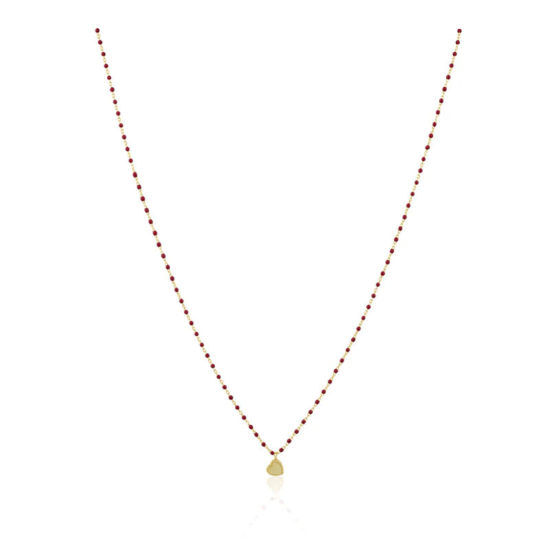 Elsa Mini Heart Necklace (more colors)