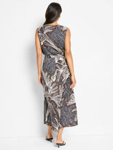 Load image into Gallery viewer, Dotty Palms Boat Neck Dress
