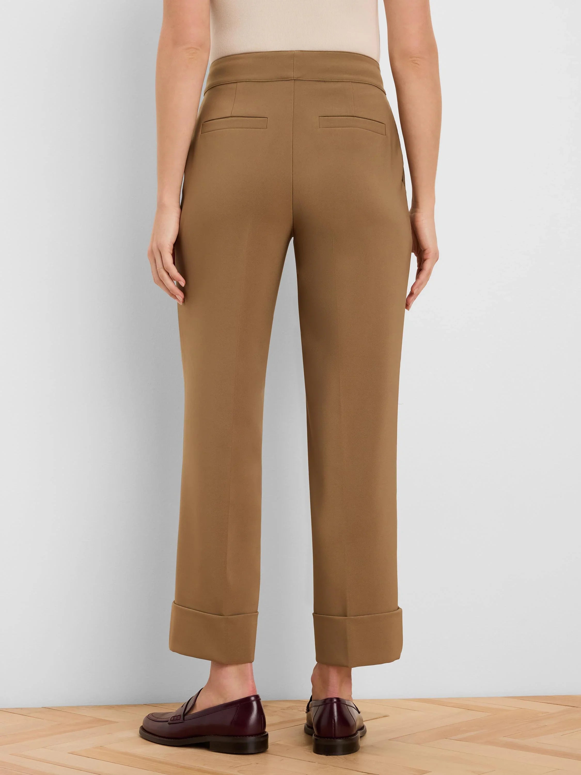 Clarendon Cuffed Ankle Pant