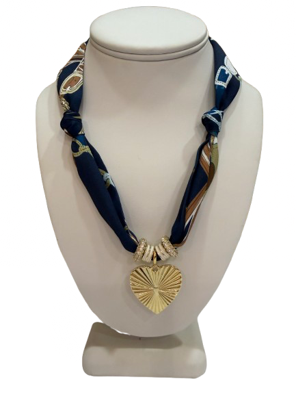 Silk Charm Necklaces