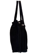 Load image into Gallery viewer, Glass Tassel Suede Tote (more colors)
