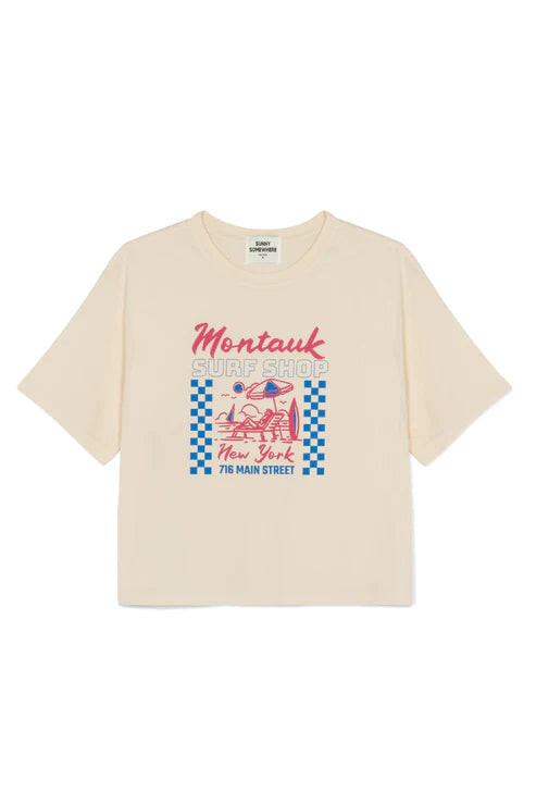 Montauk Surf Shop Boyfriend Tee