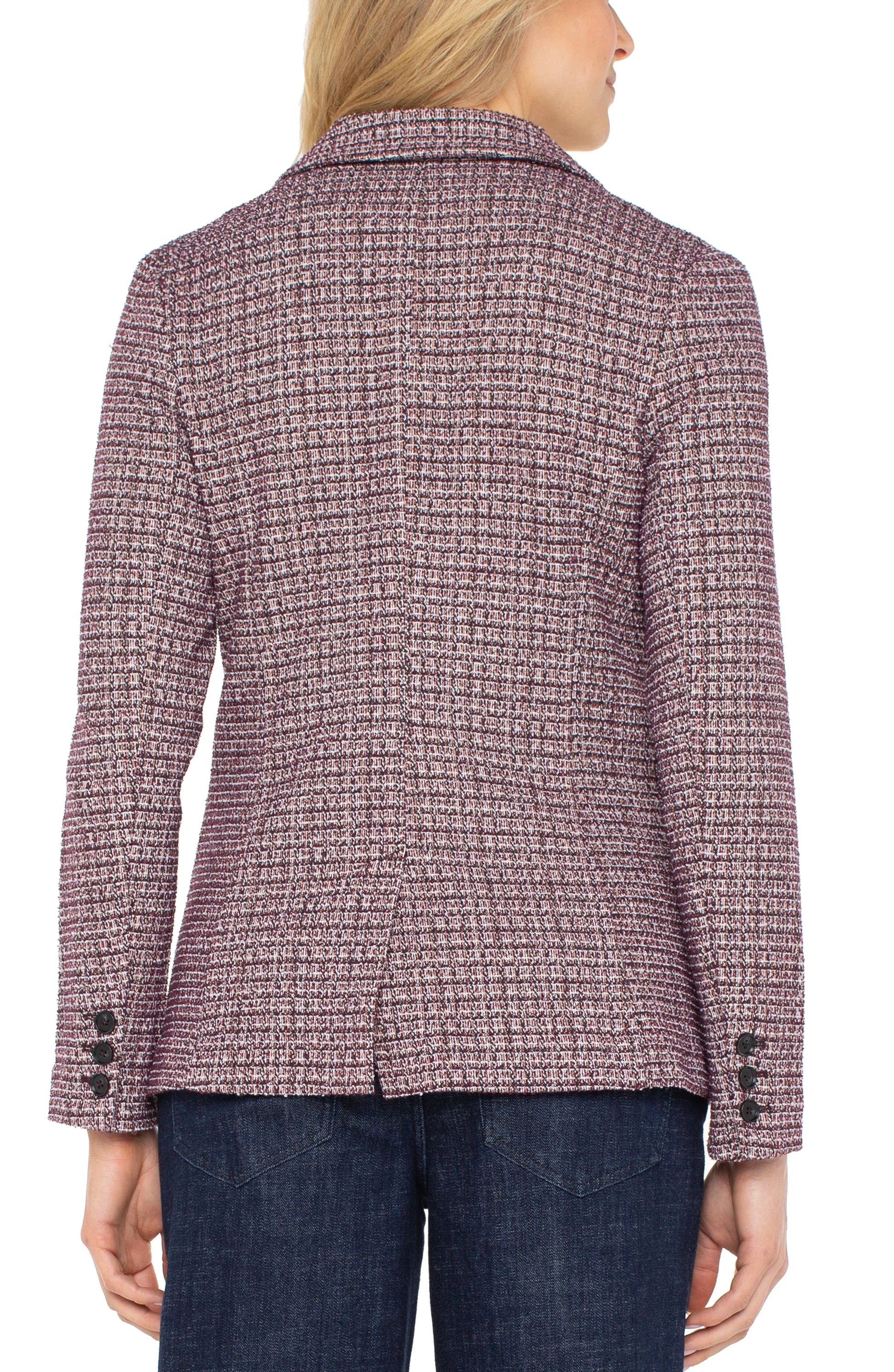 Boyfriend Blazer w/Removable Hood