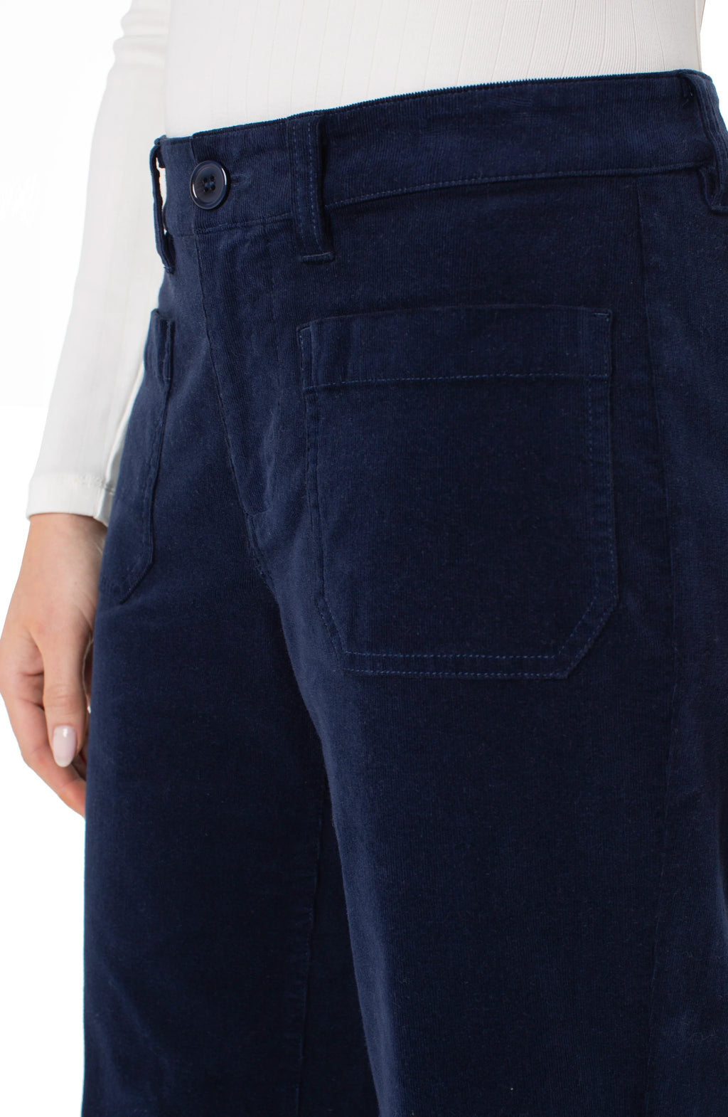 Corduroy Crop Wide Leg Pant (more colors)