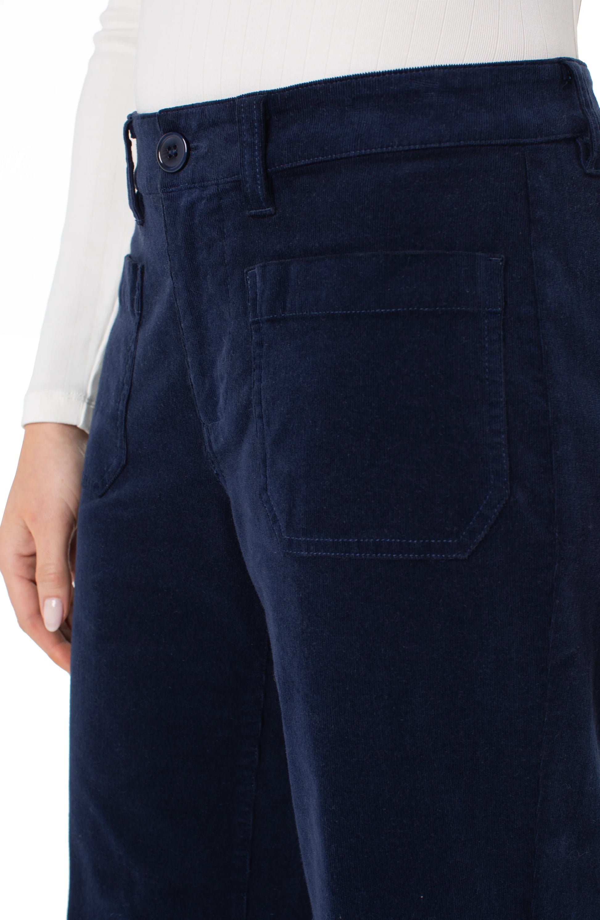 Corduroy Crop Wide Leg Pant (more colors)