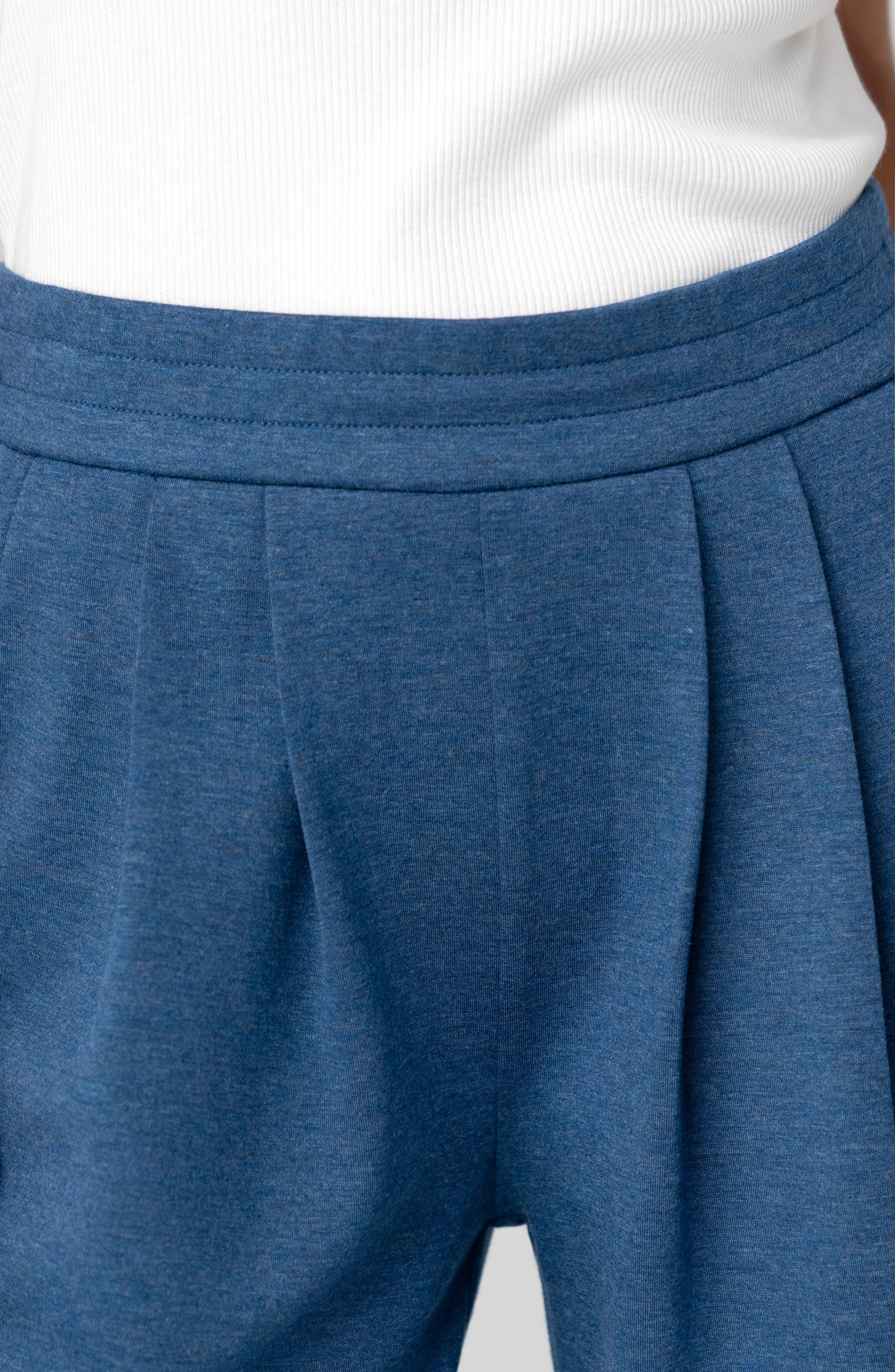 Pull On Pleated Wide Leg 30"ins