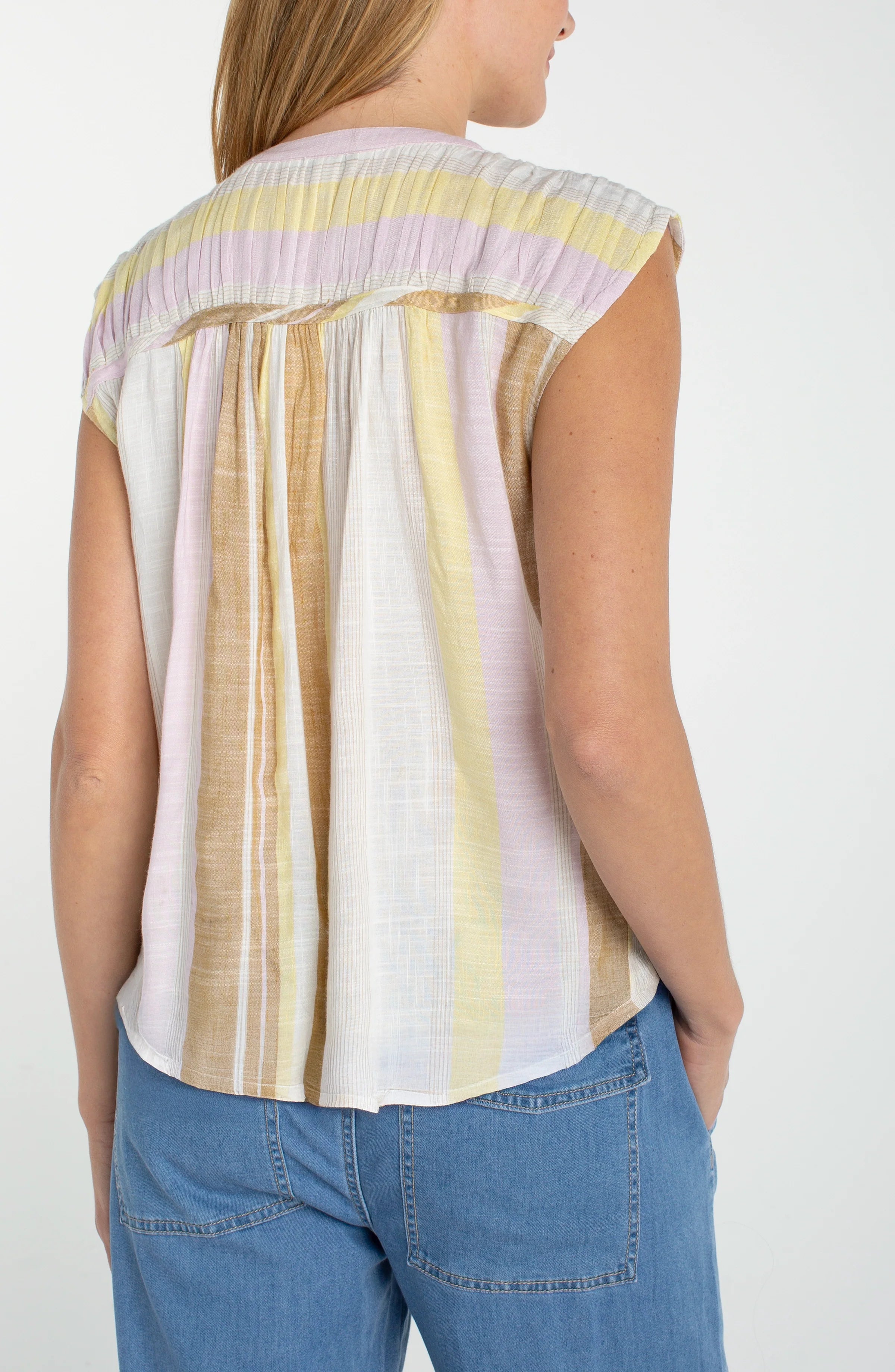 Dolman Button Front Blouse
