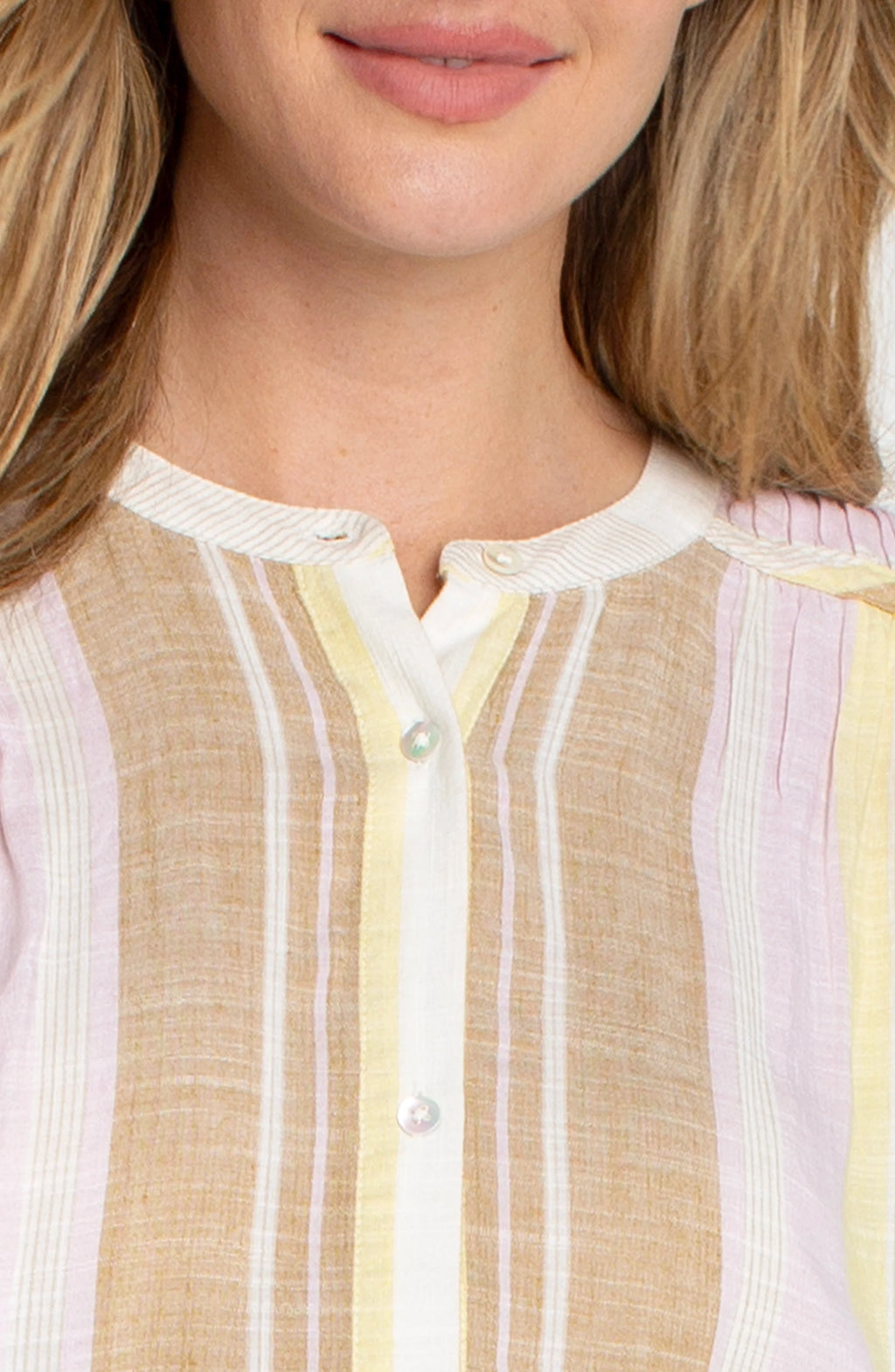 Dolman Button Front Blouse