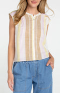 Dolman Button Front Blouse