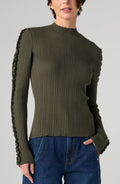 L/S Mock Neck Sweater